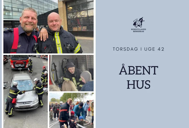 Vi holder efterårssjov på brandstationen torsdag i efterårsferien